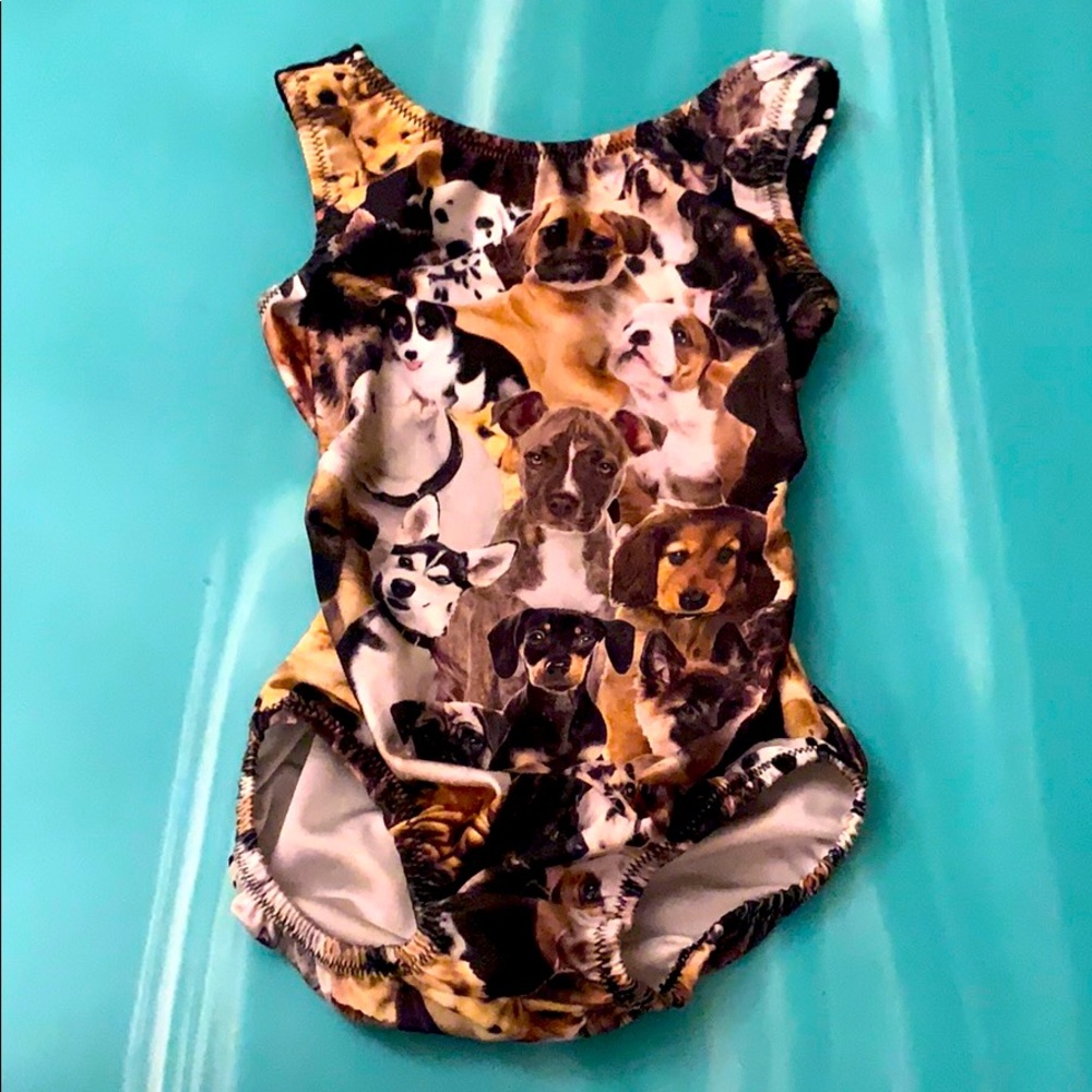 Foxy leotards puppy gymnastics leo size 6